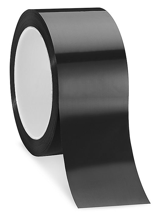 Polyester Tape Black Flame Retardant - Silicone